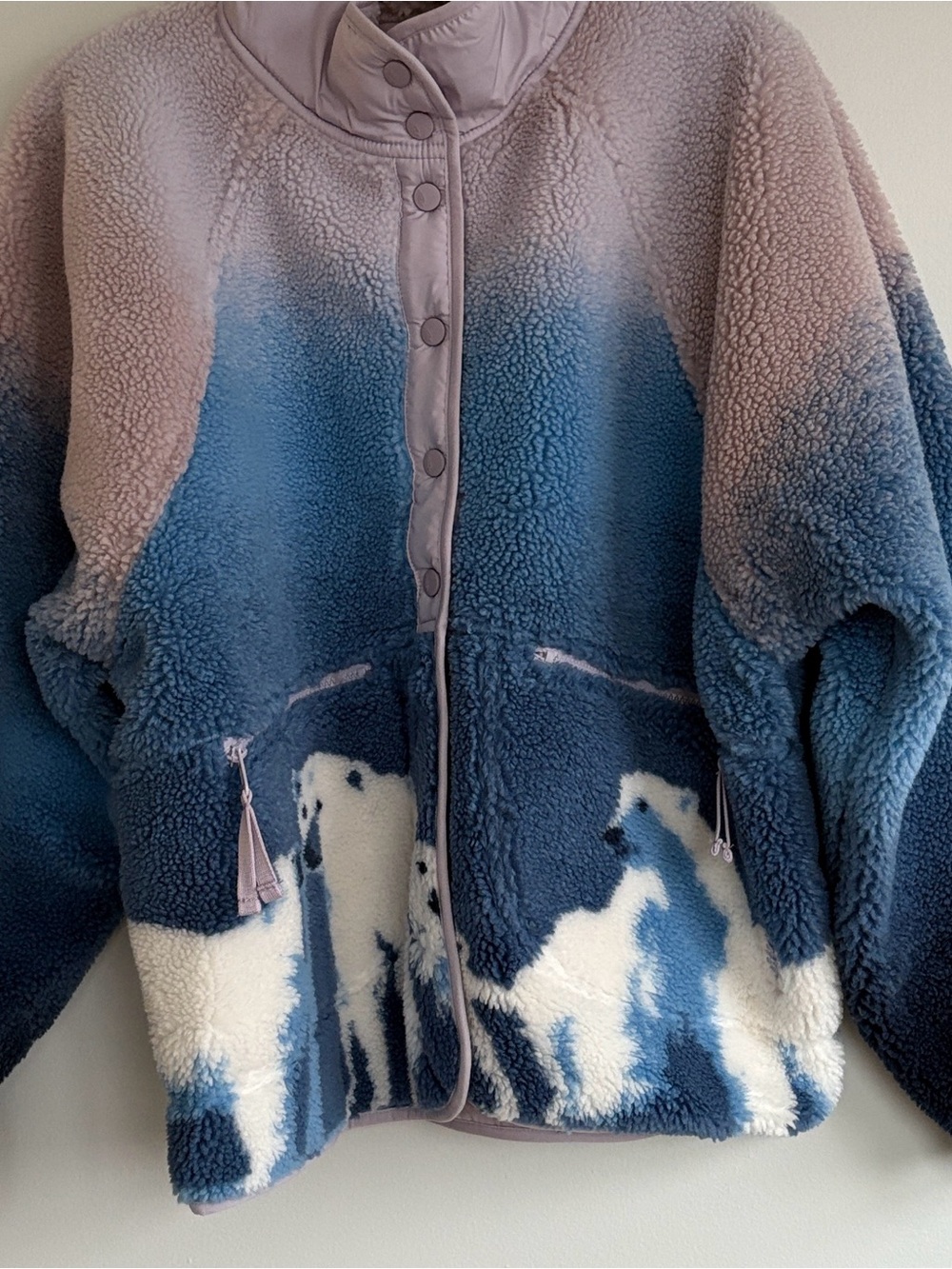 Hit The Slopes Printed Fleece Pullover 🐻‍❄️ - Picture 5 of 8